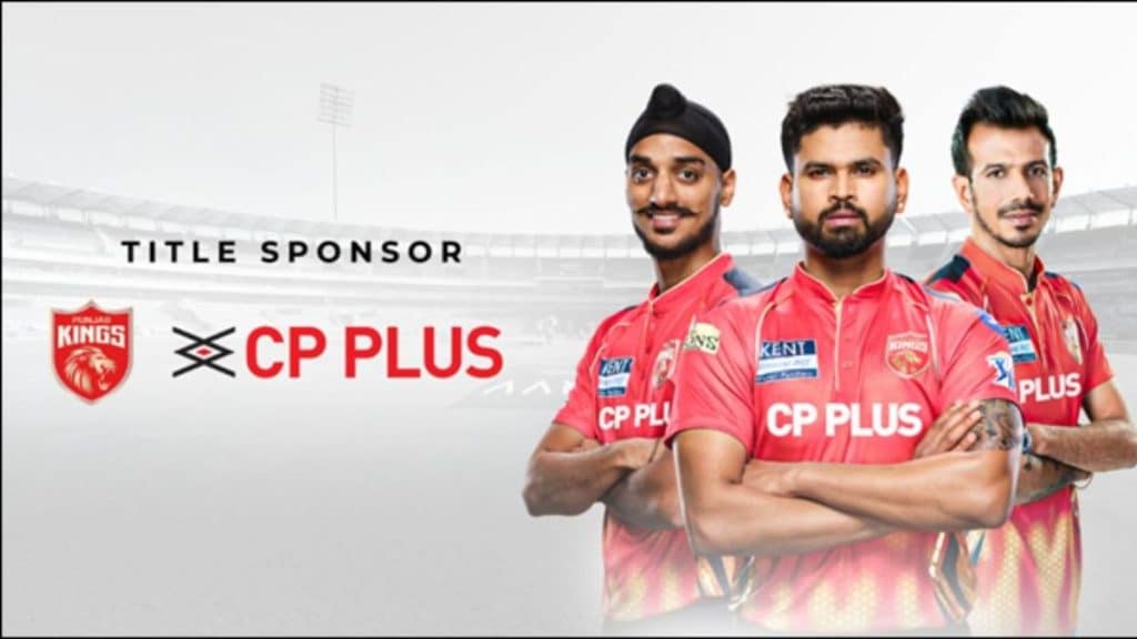 CP Plus Punjab's Kings New Title Sponsor