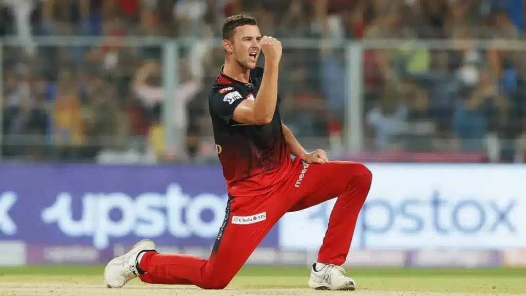 RCB fast bowler Josh Hazlewood