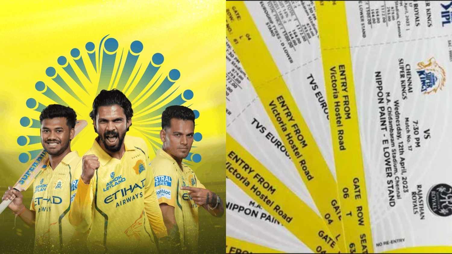 Chennai Super Kings IPL 2026 Tickets: Prices & Booking Guide